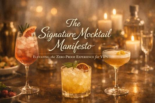The Signature Mocktail Manifesto: Elevating the Zero-Proof Experience for VIPs